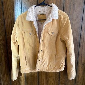 Corduroy Sherpa Jacket